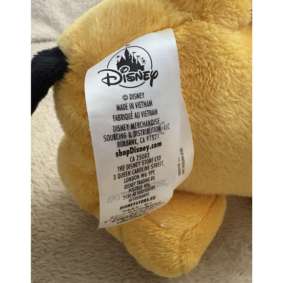 Disney Store Genuine Original Authentic Large Pluto Plush 16” Stuffed Animal - Picture 6 of 11
